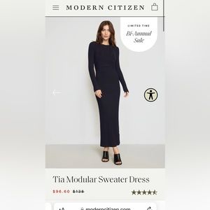 Modern Citizen Tia Sweater Dress NWT